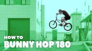 Как сделать ванети банихоп на BMX (How To 180 Bunny Hop)