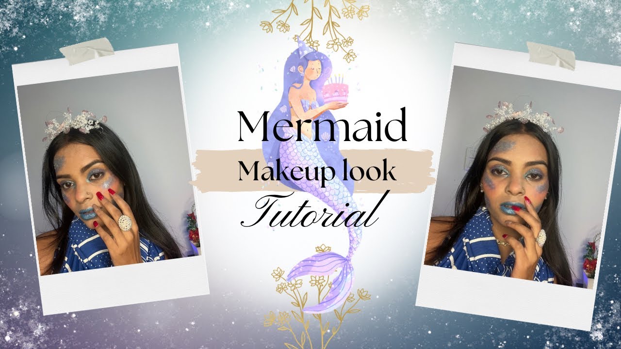 Mermaid makeup | Helloween tutorial 😍
