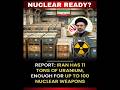 Iran has 11 tons of Uranium|| Enough for 100 Nuclear weapons|Pura duniya mein aapna pechan de diya💯🔥