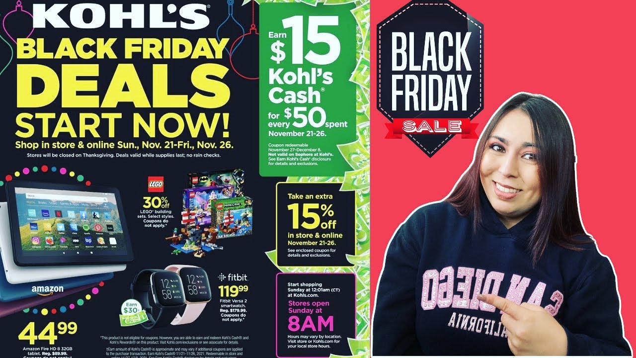 Kohls Black Friday Store Hours - Find out When Kohls Black Friday Deals  Start