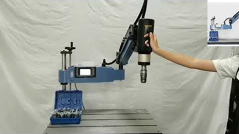 New CE 220 M6-M36 Vertical drilling and tapping machine Universal arm type electric tapping machine