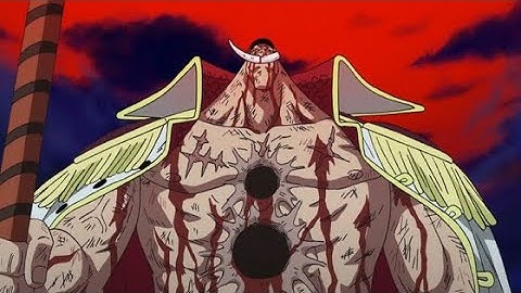 One piece - Râu trắng chết tại trận chiến thượng đỉnh.