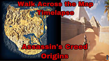 Walk Across the Map Time Lapse| Assassin