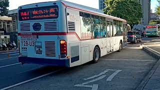 847區間路線公車行經捷運亞東醫院站(西元2021年07月14日)