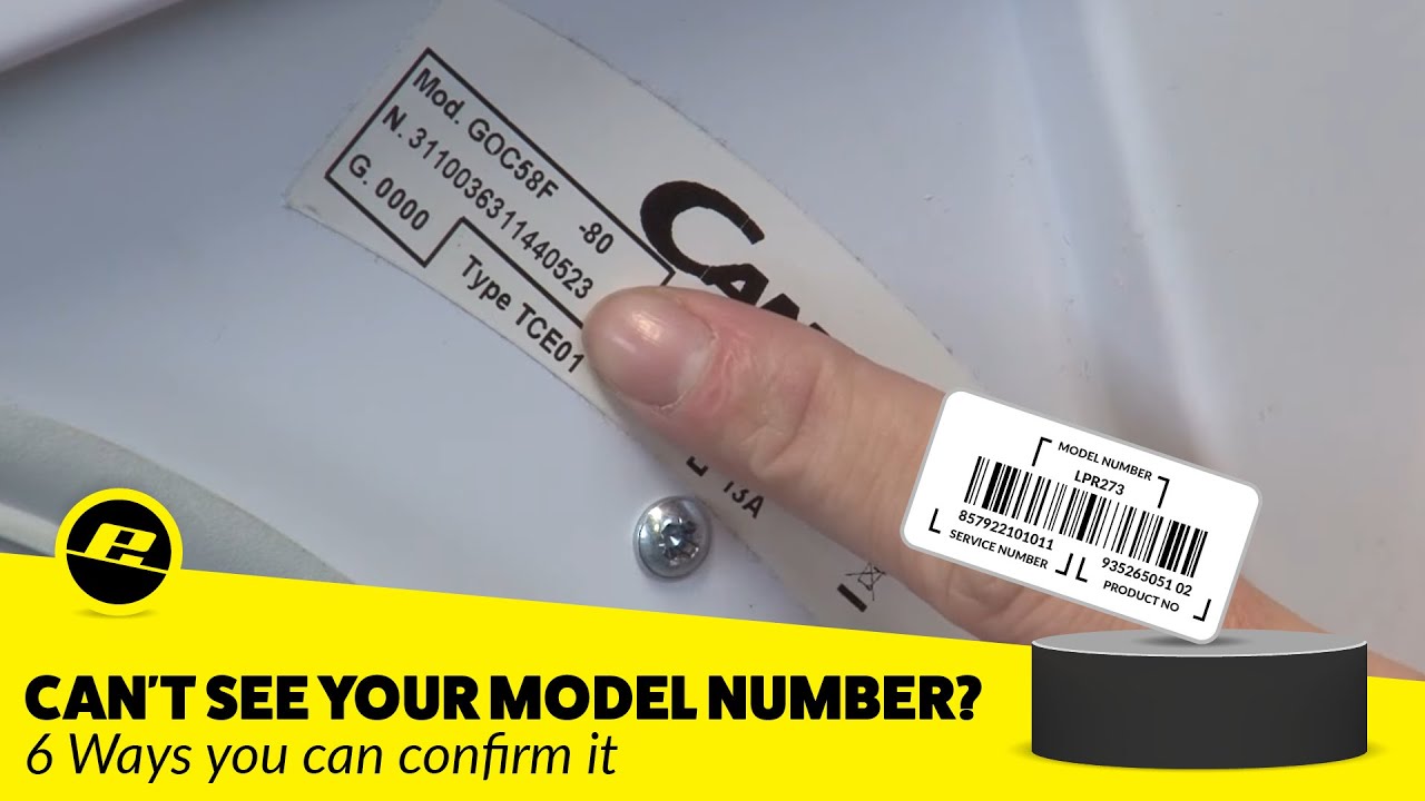 Locate Your Viking Model and Serial Number