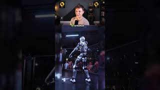 First ever human and humanoid robot fighting #viral