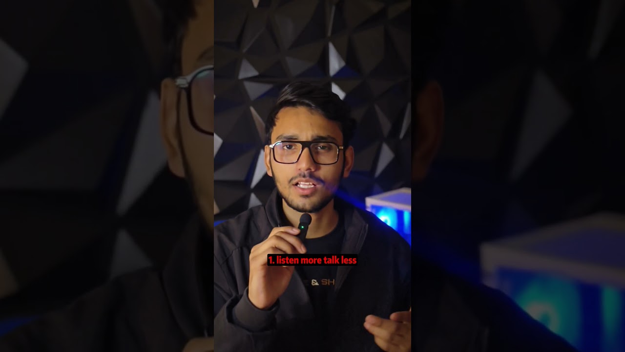 4 golden rule for you! 