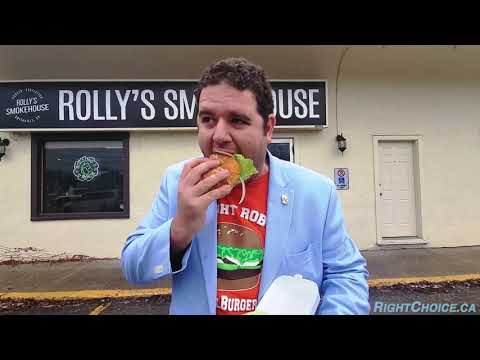 Rolly's Smokehouse burger review