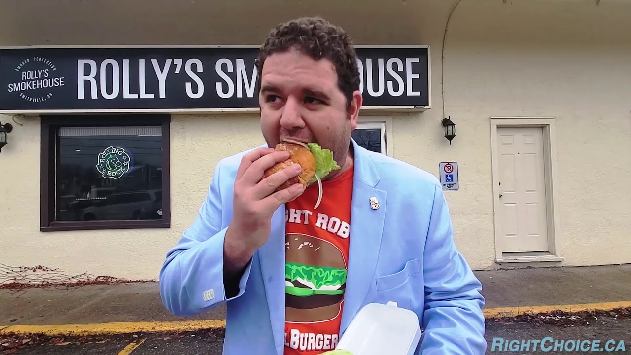 Rolly's Smokehouse burger review