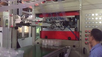 TQC-650B square food box with robot stacker