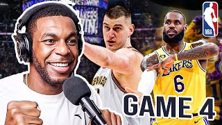 Pro Basketball Player Reacts To LAKERS vs NUGGETS Game 4 Playoffs 2024 Full Game Highlights