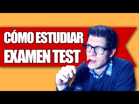 Cómo Estudiar para un Examen tipo Test