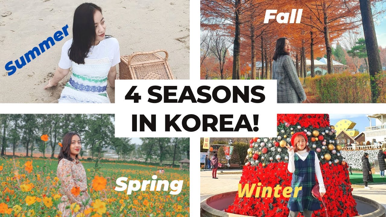 Travel Bucket List The Beauty Of Korea In 4 Seasons Youtube