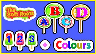 Kids Learning | Learning ABC and Numbers For Toddlers | ABC Song Counting Numbers and Learn Colors screenshot 2