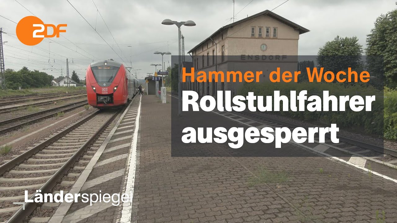 Ärger um Bahnhofssanierung | Hammer der Woche vom 31.07.21 | ZDF
