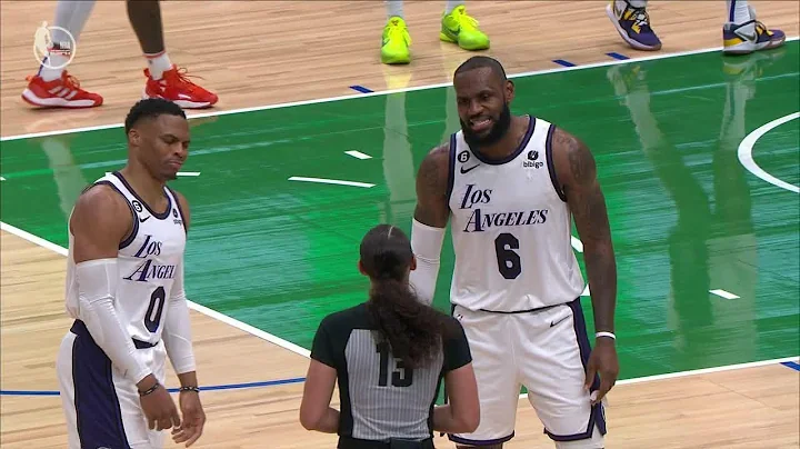 Russell Westbrook T'd up for arguing Lakers' delay...