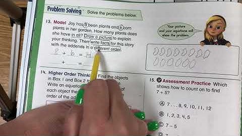 Envision Math 1.1 Problem Solving