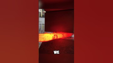 Extreme Forging Creating A Razor-Sharp knife out of A Drill Bit by (@knivesproject3349 )