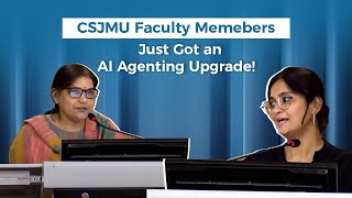 How Faculty Members Are Embracing AI Agents | Highlights from the FDP Program