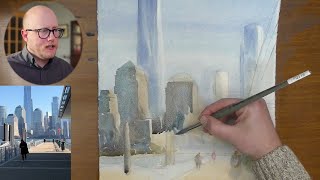 How to Simplify a Complex Watercolor Scene by Matthew White - Watercolor Instruction 15,554 views 1 month ago 14 minutes, 47 seconds