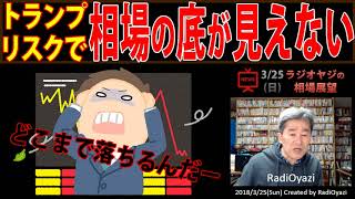【相場展望】トランプリスクで底が見えない(2018/3/26～30の予想)