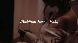 Maddison Beer - Baby (𝖘𝖑𝖔𝖜𝖊𝖉 + 𝖗𝖊𝖛𝖊𝖗𝖇 + 𝖇𝖆𝖘𝖘 𝖇𝖔𝖔𝖘𝖙𝖊𝖉)