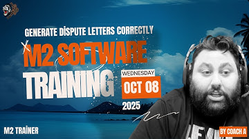 M2 Software Training | How to Generate Metro 2® Dispute Letters Step-by-Step | October 08, 2025