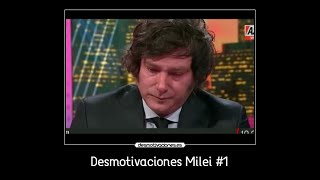 lo más triste fue pensar.. (Desmotivaciones Milei)