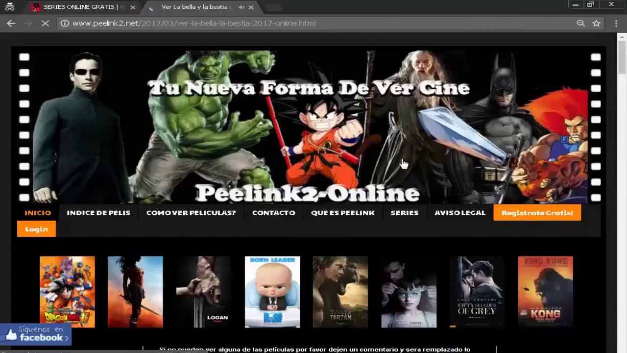 VER PELICULAS ONLINE - PEELINK2 - YouTube