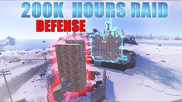 54vs7 Raid DEFENSE - Impact Rust Wipe Progression #2 | Vital 2x Monthly