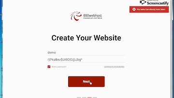 DCMST 000webhost Signup Video