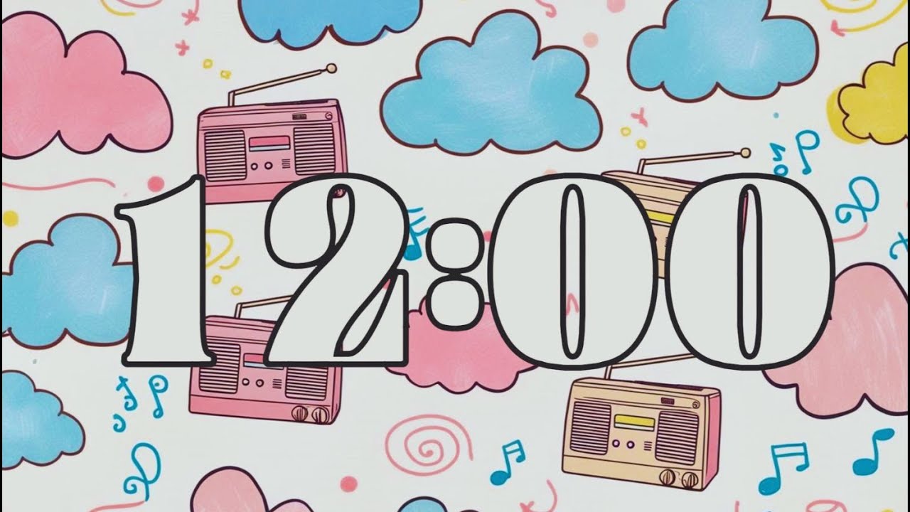 Relaxing 12 Minute Timer with Lofi Music