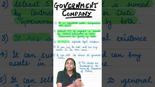 What is Government Company || Class 11 business studies Ch-3 Public, Private and Global Enterprise