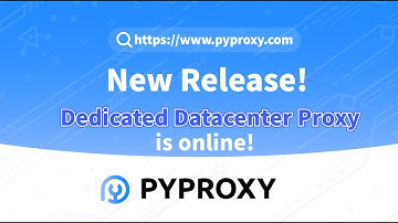 PYPROXY|New Release! Dedicated Datacenter Proxy is online!