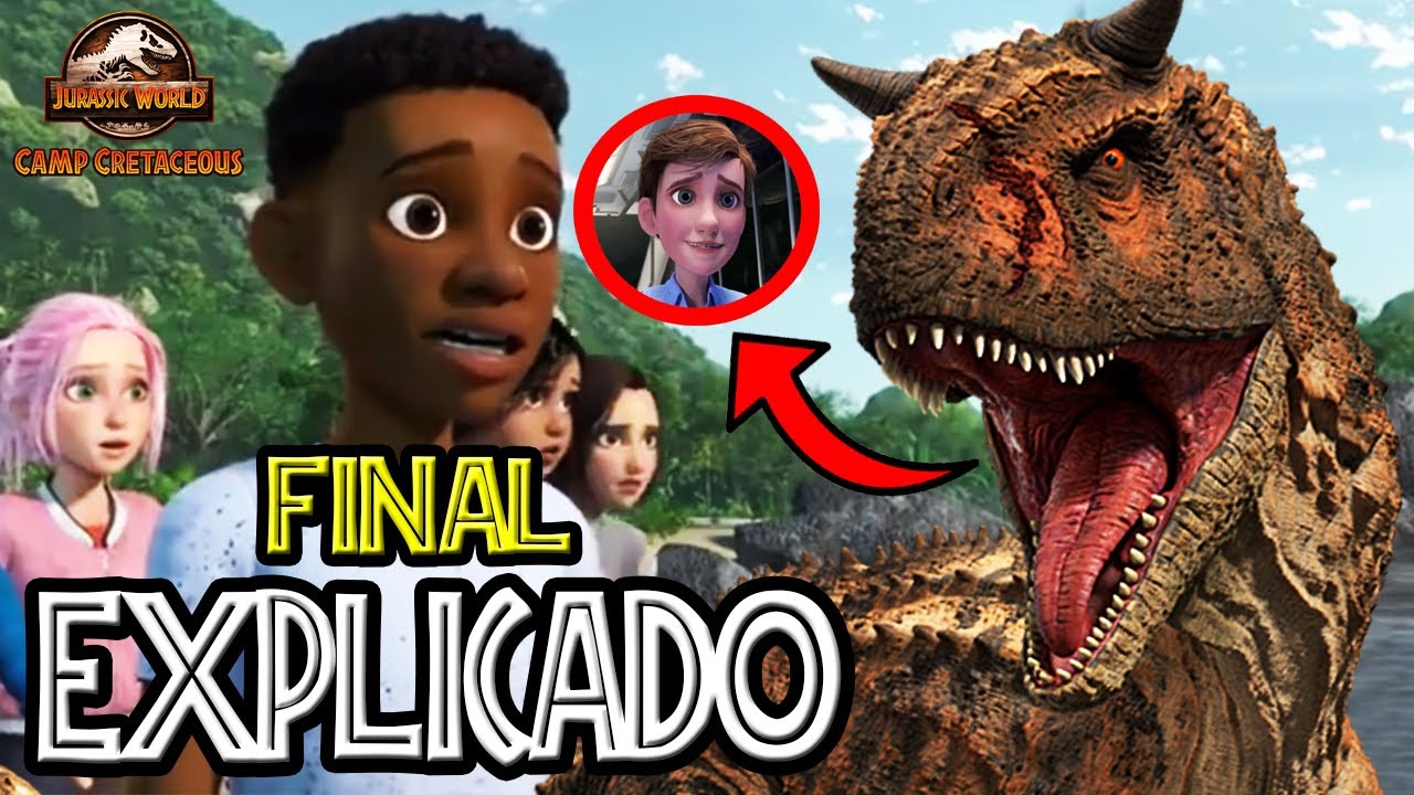 jurassic world camp cretaceous final explicado youtube jurassic world jurassic camping
