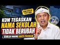 GUBERNUR JABAR TEGASKAN NAMA SEKOLAH MAUNG TIDAK BERUBAH