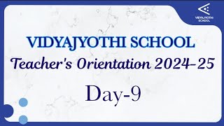 TEACHER'S ORIENTATION DAY-9📖 #vidyajyothi #icse #school #orientation #teacher #schoollife