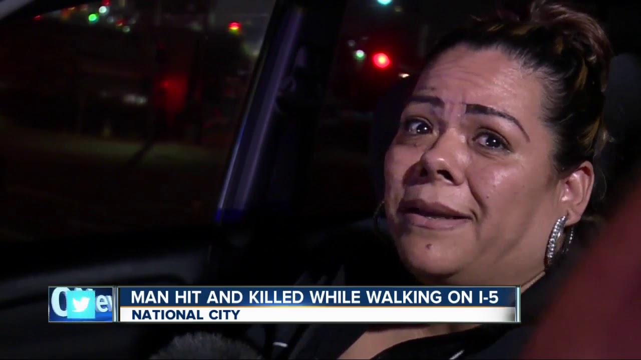 Man walking along I-5 hit, killed by cars - YouTube