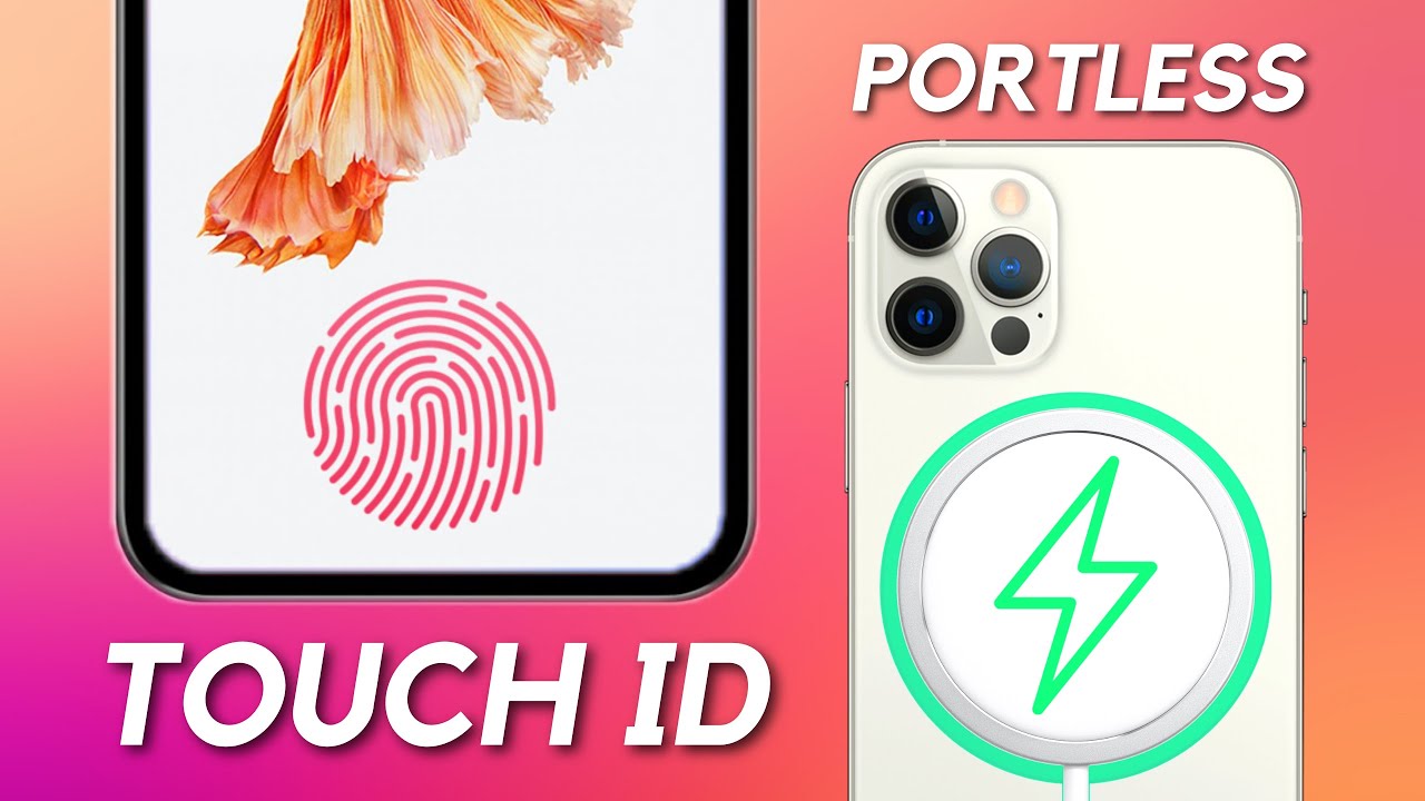 Major iPhone 13 Leaks! Under-Display Touch ID, Portless Design + Bigger Battery REVEALED!