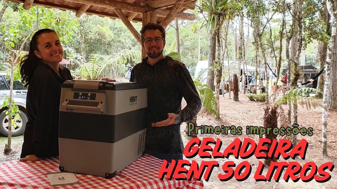 Geladeira Automotiva  Hent 50L. quadrivolt   (Hent Automotivos)