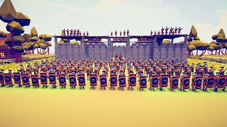 CAN 150x SPANISH SOLDIER CAPTURE ENEMY FORT? - Totally Accurate Battle Simulator TABS