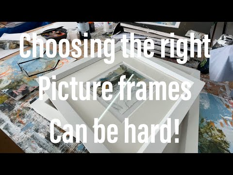 Frames. Choosing the right picture frame can be hard!