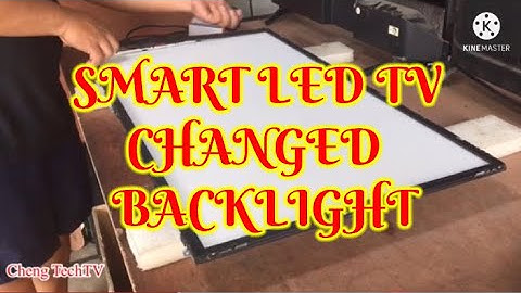 How to fix Hisense smart led tv backlight problem
