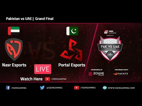 [LIVE] Pakistan Vs UAE CS:GO Series Grand Final | Nasr Esports Vs Portal Esports