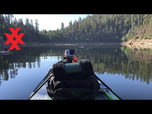 Solo Stand Up Paddle Board Expedition on Blue Ridge Reservoir in Arizona