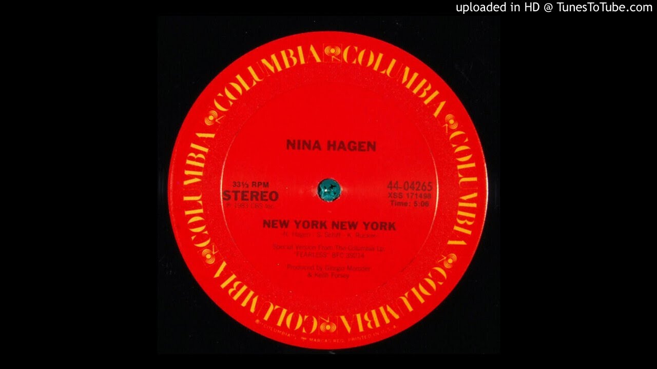 Nina Hagen New York New York 1983 HQ Sound YouTube Nina Hagen New York New York 1983 HQ Sound YouTube