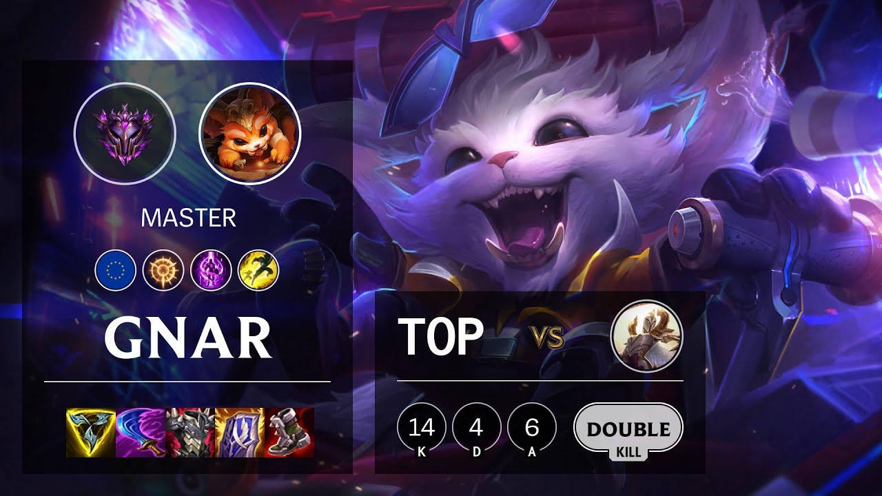 Gnar Top vs Kayle - EUW Master Patch 10.24
