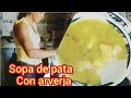 sopa de pata de vaca hecha por mi cuñada+ receta colombiana facil y rapido