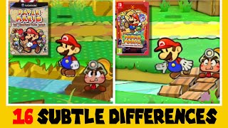 16 Subtle Differences between Paper Mario: The ThousandYear Door for Switch and GameCube (Part 3)