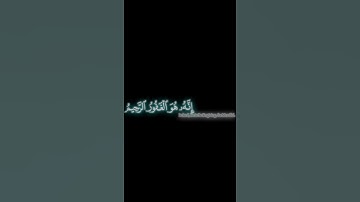 ماتيسر من سورة القصص القارئ ياسر الدوسري شاشة سوداء